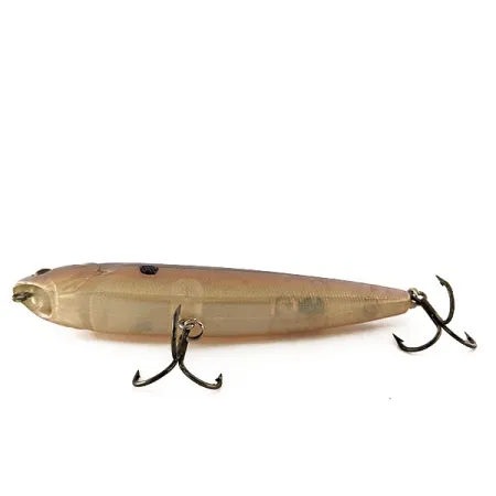 Bass Pro Shops XPS Slim Dog Topwater, Lavendel Goud, 10cm, #11553