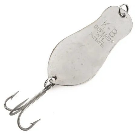 K-B Bait K-B Spoon 2 Superior Lepel, Nikkel, 14g, Vintage, #11564