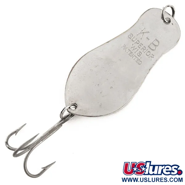 K-B Bait K-B Spoon 2 Superior Lepel, Nikkel, 14g, Vintage, #11564