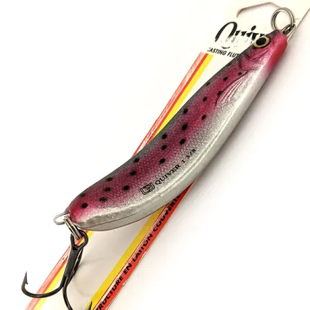 Luhr Jensen Quiver Lepel, Regenboogforel, 39g, Zeldzaam, #11569