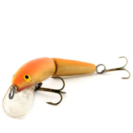 Rapala Jointed J9 Gedeelde Plug, Oranje, 7g, Balsahout, #11577