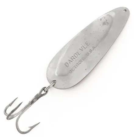 Dardevle Lepel, Rood/Wit/Nikkel, 28g, Icoon-ontwerp, #11582