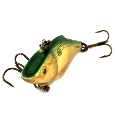 Rapala Rattl'n RAP 05 Lipless Crankbait, Goud/Groen, 6g, #11602