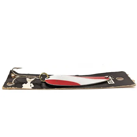 Nebco FlashBait 266 Lepel, Rood / Wit, 10g, Vintage USA, #11623