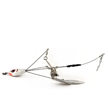 Booyah Boo Rig Alpine Multi-Arm Rig, Nikkel, 14g, Willow Bladen, #11625