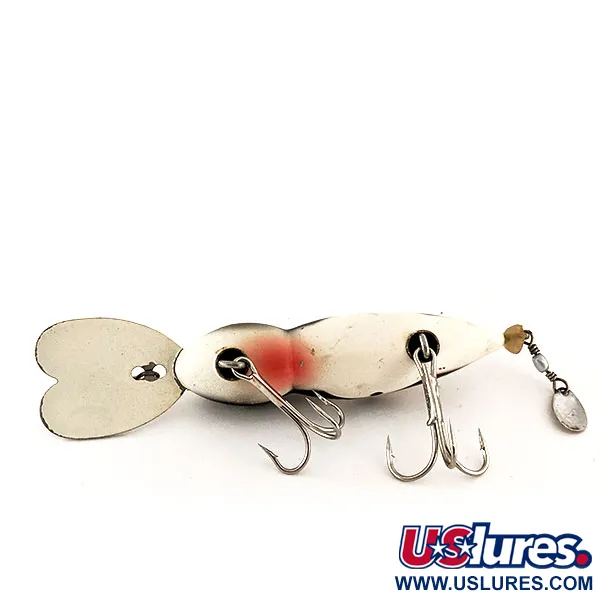 Whopper Stopper Hellbender Plug, Wit-Zwart, 14g, Spinnerblad, #11640