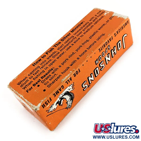 Weedless Johnson Silver Minnow Lepel, Goud, 21g, verguld, #11648