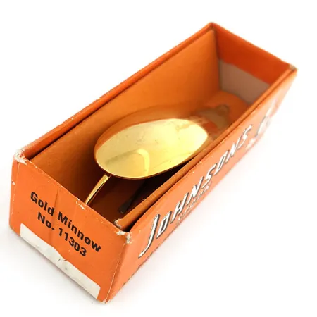 Weedless Johnson Silver Minnow Lepel, Goud, 21g, verguld, #11648