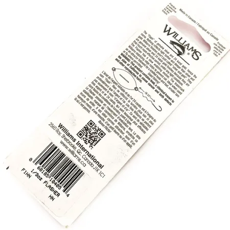 Williams Flasher F1 Lepel, Goud / Zilver, 9g, Gehamerd, #11670