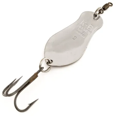 K-B Bait K-B Spoon 2 Lepel, Nikkel, 14g, Vintage, #11654
