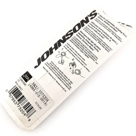 Johnson Sprite Lepel, Nikkel, 14,2g, Rode teaser, #11673