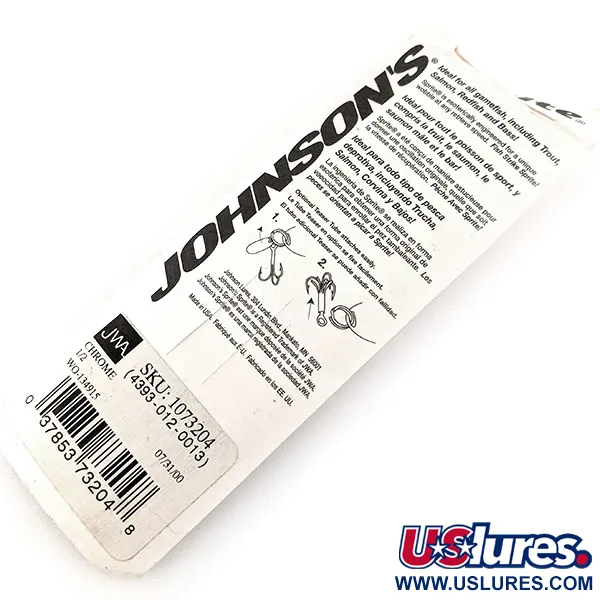 Johnson Sprite Lepel, Nikkel, 14,2g, Rode teaser, #11673