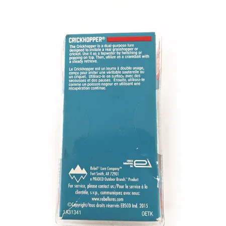 Rebel Crickhopper Ultralight Plug, Goud, 2.6g, Ondiepduikend, #11678