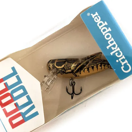 Rebel Crickhopper Ultralight Plug, Goud, 2.6g, Ondiepduikend, #11678