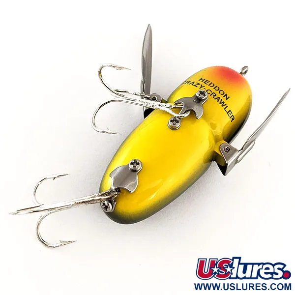 Heddon Crazy Crawler Oppervlakkunstaas, Kikker, 14g, vleugels, #11681