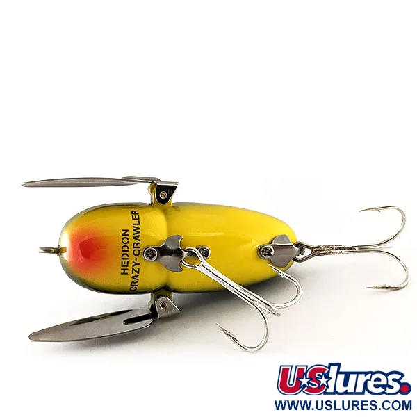 Heddon Crazy Crawler Oppervlakkunstaas, Kikker, 14g, vleugels, #11681