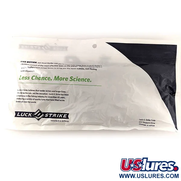 Luck E Strike Live Motion Luck E Twitch Softbait, Albino, 15cm, #11702