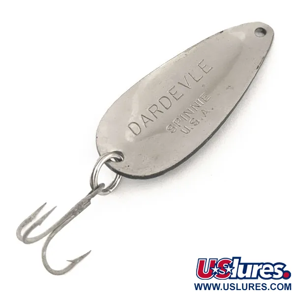 Eppinger Dardevle Spinnie Lepel, Zwart/Wit/Nikkel, 9g, #11725