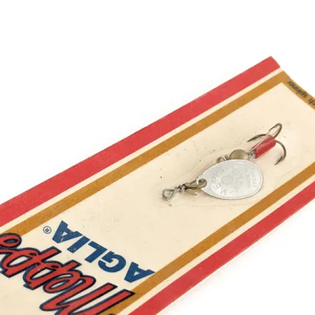 Mepps Aglia 0 Spinner, Zilver, 2.5g, Rode Tube, #11761