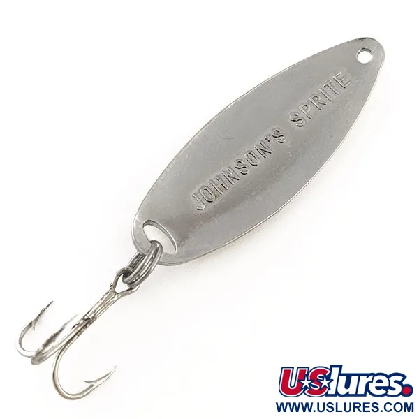 Johnson Sprite Lepel, Nikkel / Geel, 10g, Vintage, #11763