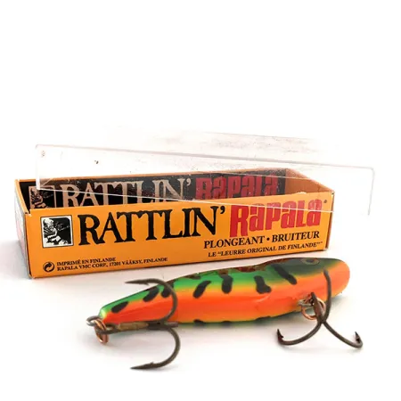 Rapala Rattl'n RAP 07 Lipless Plug, FT (Fire Tiger), 16g, #11775