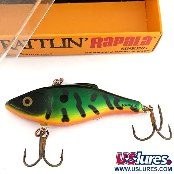 Rapala Rattl'n RAP 07 Lipless Plug, FT (Fire Tiger), 16g, #11775