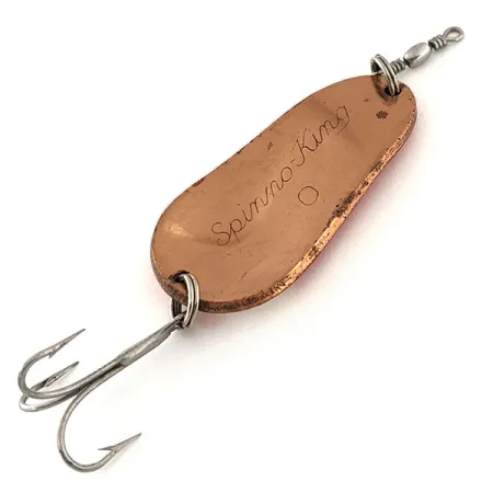 Pecos River Spinno-King 0 Lepel, Rood / Wit / Koper, 14g, #11779