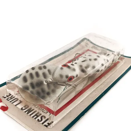 Kmart Kresge #381 Plug, Wit / Zwart, 14g, Metalen Lip, #11780