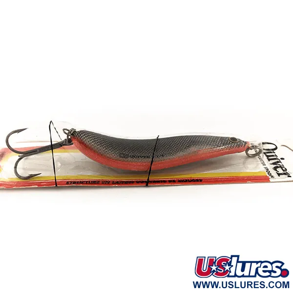 Luhr Jensen Quiver Lepel, Grijs/Oranje, 39g, asymmetrisch, #11781