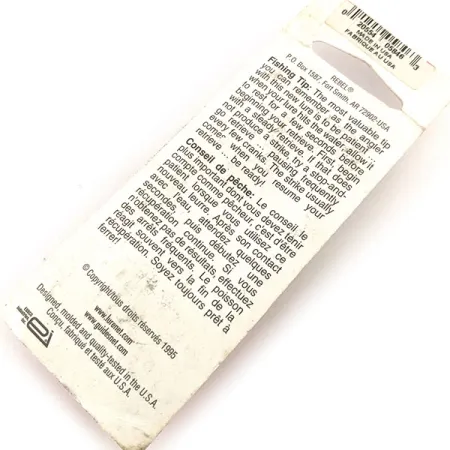 Rebel Ghost Minnow Plug, Beekforel, 4g, zinkend, #11782