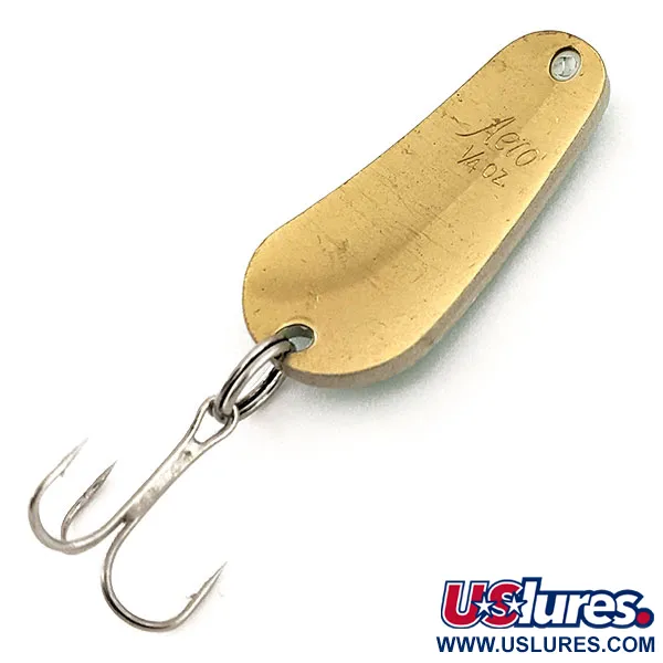 Aeroplane Spinner Aero UV Lepel, Groen / Goud, 7g, UV-coating, #11792