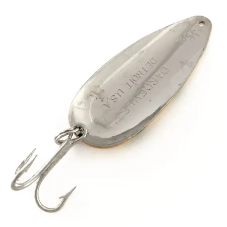 Eppinger Dardevle Dardevlet Lepel, Geel/Groen/Nikkel, 19g, Vintage, #11798