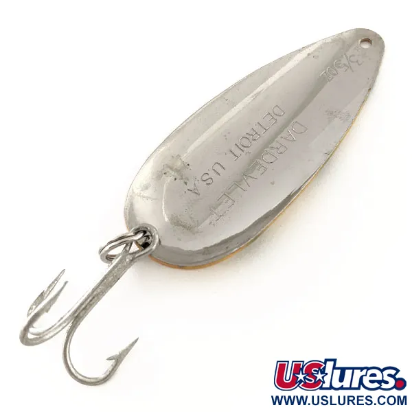 Eppinger Dardevle Dardevlet Lepel, Geel/Groen/Nikkel, 19g, Vintage, #11798