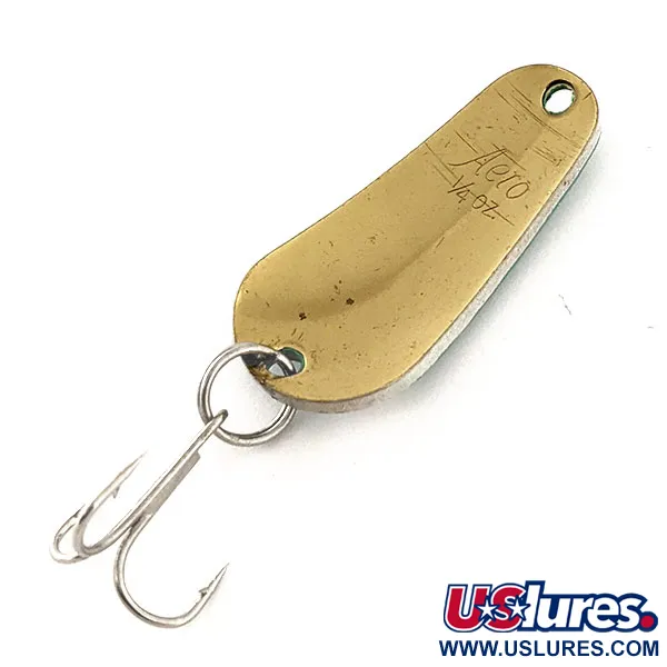 Aeroplane Spinner Aero Lepel, Groen/Wit/Goud, 7g, Klassiek, #11803