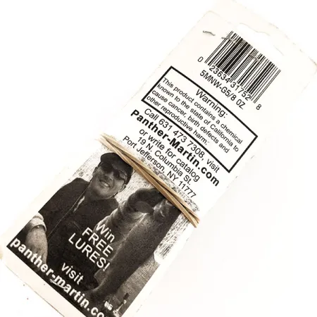 Panther Martin 6 Double Trouble Spinner, Goud, 14g, #11826