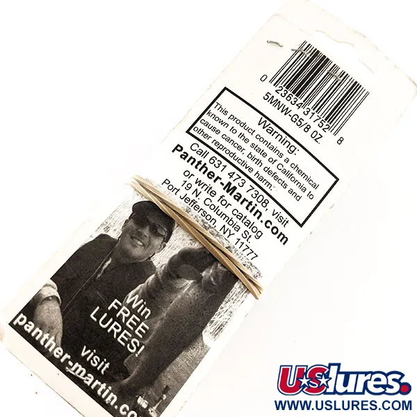 Panther Martin 6 Double Trouble Spinner, Goud, 14g, #11826