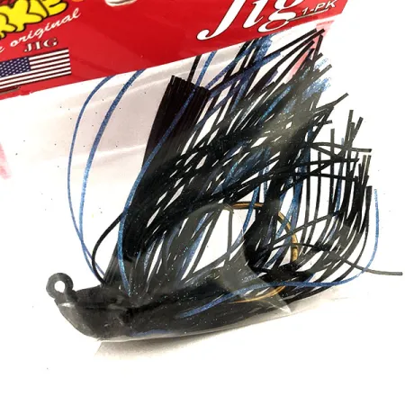Arkie Lures Weedless Arkie Jig The Original, Zwart/Blauw, 7g, #11827