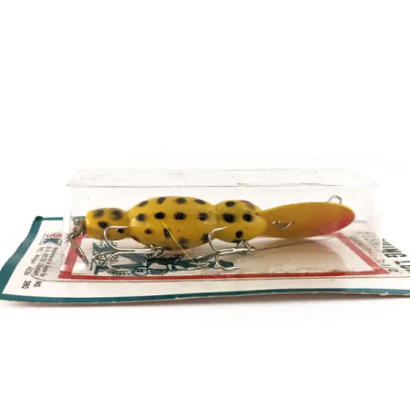 Kmart Kresge #380 Plug, Geel / Rood, 9g, Vintage, #11837