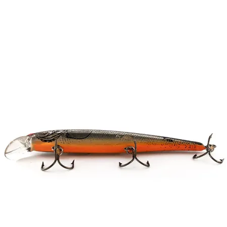 Bomber Long A15A Jerkbait, Goud-Zwart, 14g, Suspending, #11840
