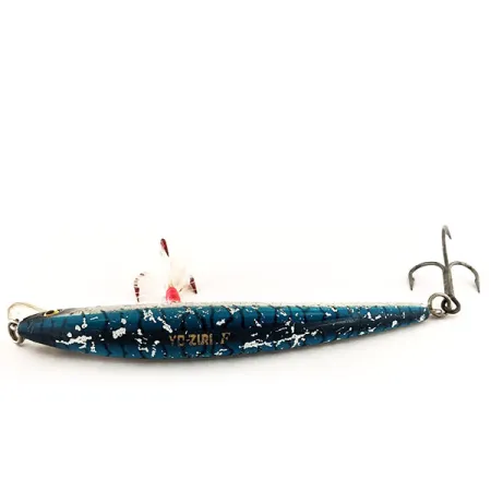 Yo-Zuri CRYSTAL MINNOW (F) 13, Zilver/Blauw, 17g, Drijvend, #11856