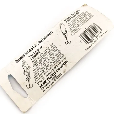 Acme Fiord Spoon Lepel, Nikkel/Blauw, 11g, Vintage Verpakking, #11879