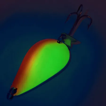 Acme K.O. Wobbler Lepel, Geel/Rood/Nikkel, 21g, Sonic Tail, #11887