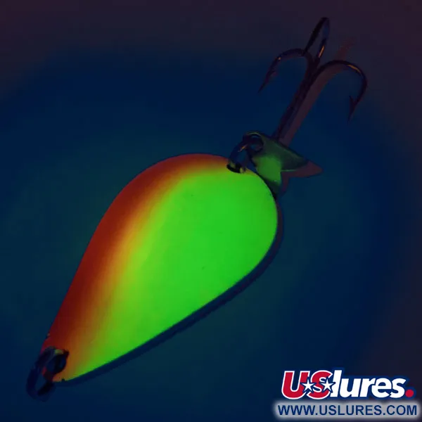 Acme K.O. Wobbler Lepel, Geel/Rood/Nikkel, 21g, Sonic Tail, #11887