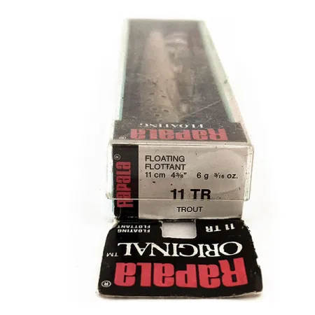 Rapala Original Floater F11 Plug, TR (Forel), 6g, Balsa, #11908