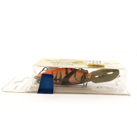 Storm Original Hot'N'Tot Plug, Oranje/Zwart, 6.5g, Metalen Lip, #11931