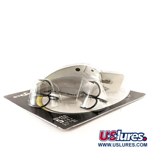 Storm Arashi Silent Square 5 Crankbait, Blauw/Zilver, 18g, Silent, #11951