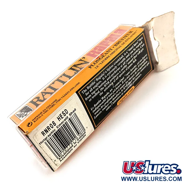 Rapala Rattl'n RAP 08 Lipless Zinkend, HESD, 20g, Ratel, #11954