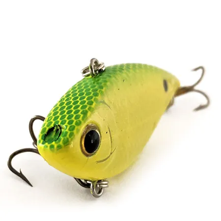 Renegade Pro Series Lipless Crankbait, Geel / Groen, 14g, Zinkend, #11980