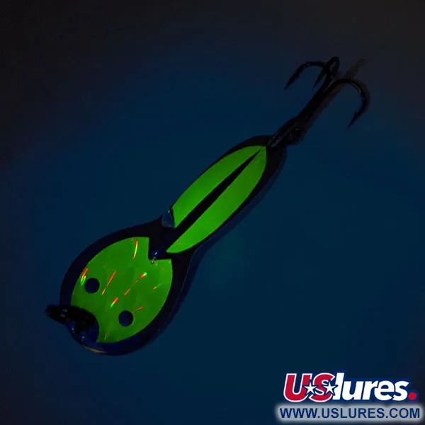 Acme Dazzler #2 UV Lepel, Nikkel / Goud, 7g, UV-reactief, #12000