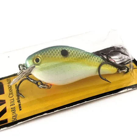 Strike King KVD 1.5 Hard Knock Crankbait, Chart Sexy Shad, 9.5g, #12001